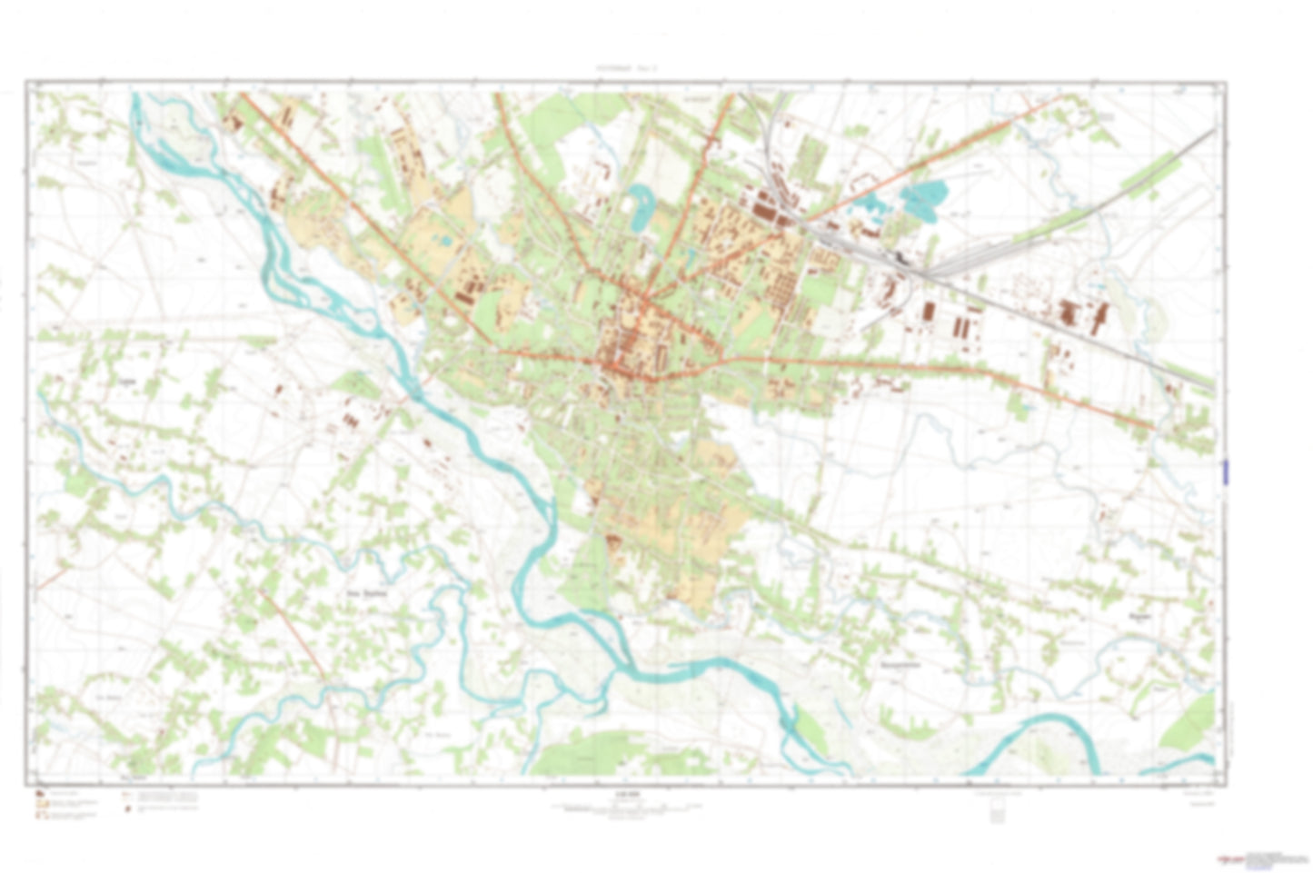 Kolom'ia 2 (Ukraine) - Soviet Military City Plans