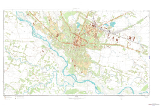 Kolom'ia 2 (Ukraine) - Soviet Military City Plans