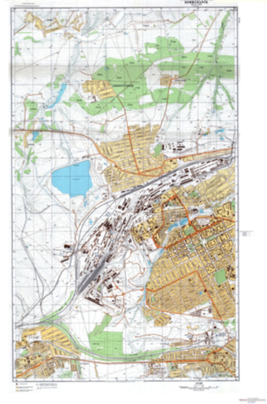 Kommunarsk / Alchevsk 1 (Ukraine) - Soviet Military City Plans