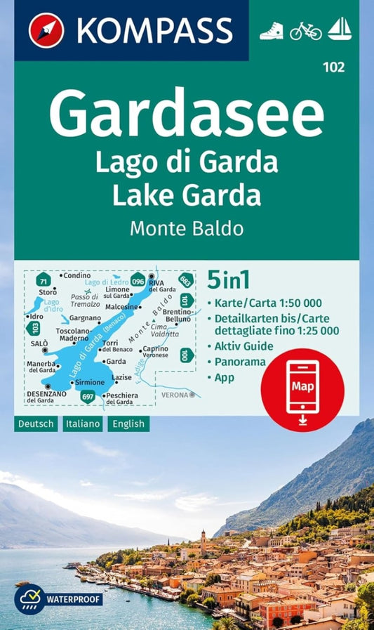 Lake Garda Hiking Map