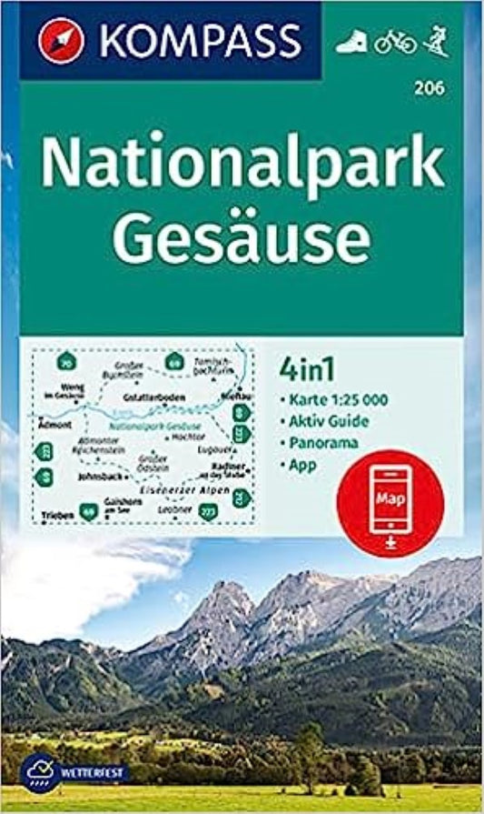 Gesäuse Nationalpark 206 GPS wp kompass +AG