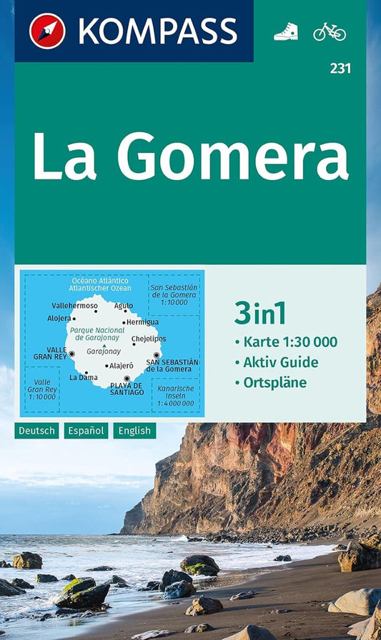 La Gomera Island Map