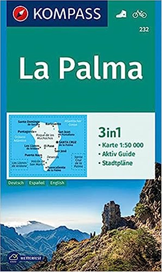 La Palma Hiking Map