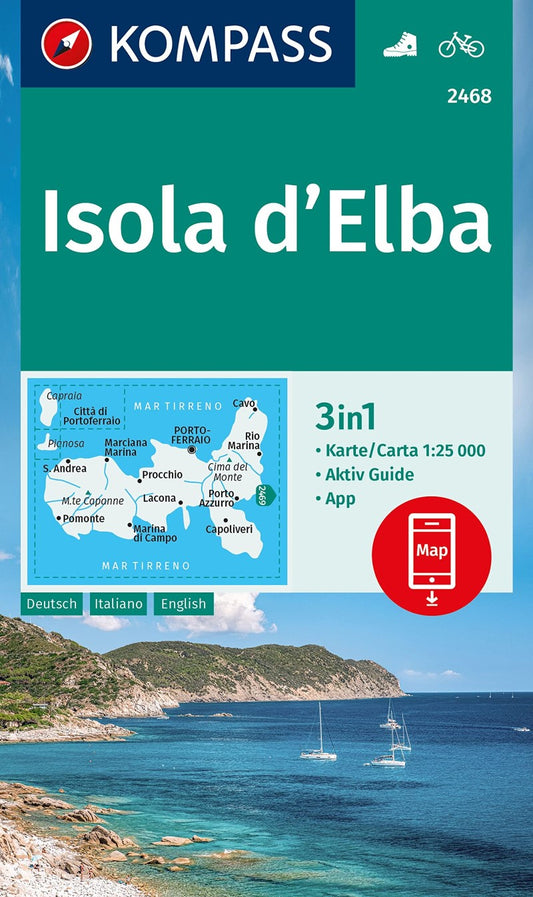 Isola d'Elba Hiking Map