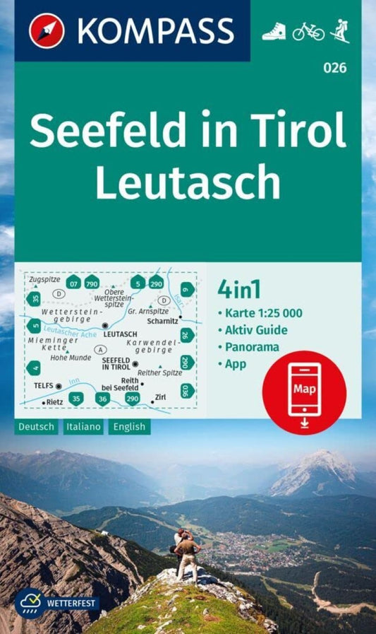 Seefeld inTirol / Leutasch D/I/E + Aktiv Guide