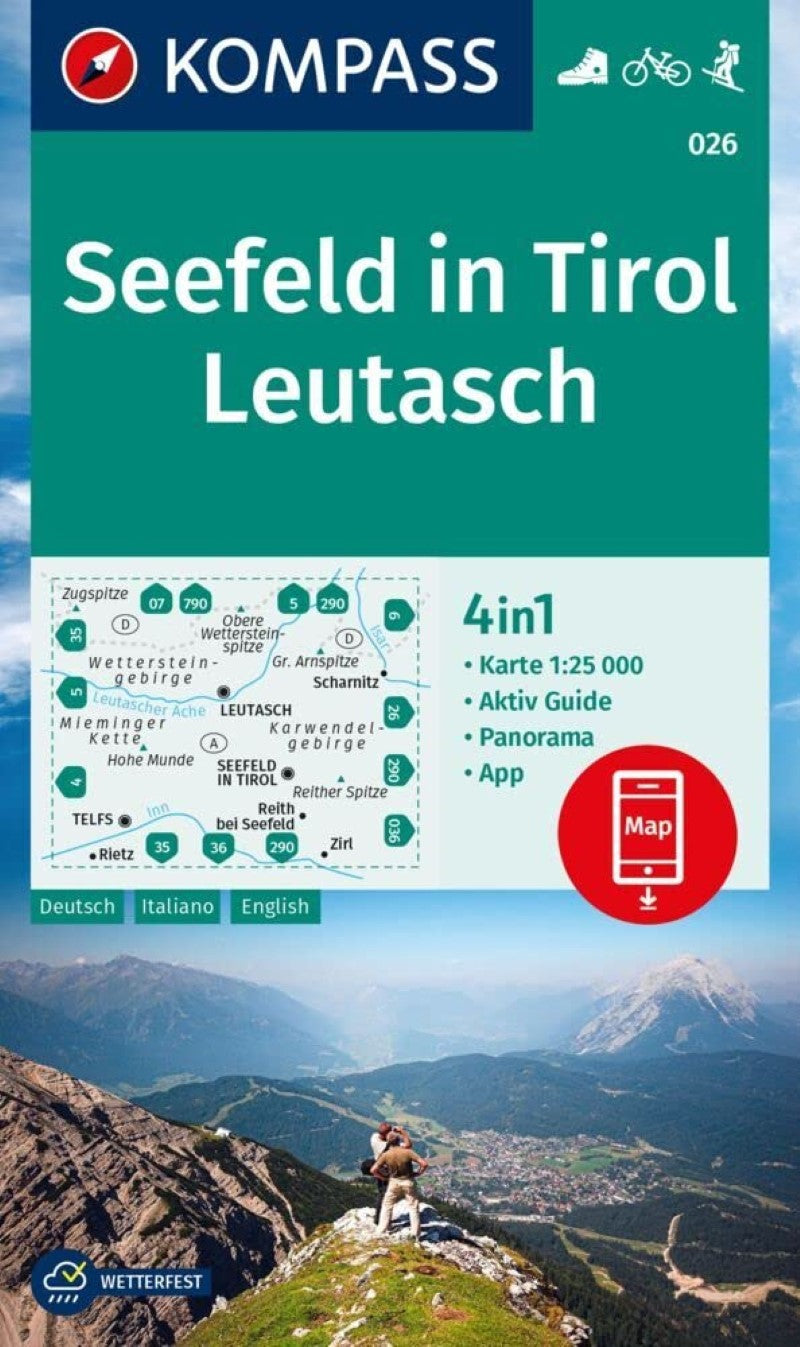 Seefeld inTirol / Leutasch D/I/E + Aktiv Guide