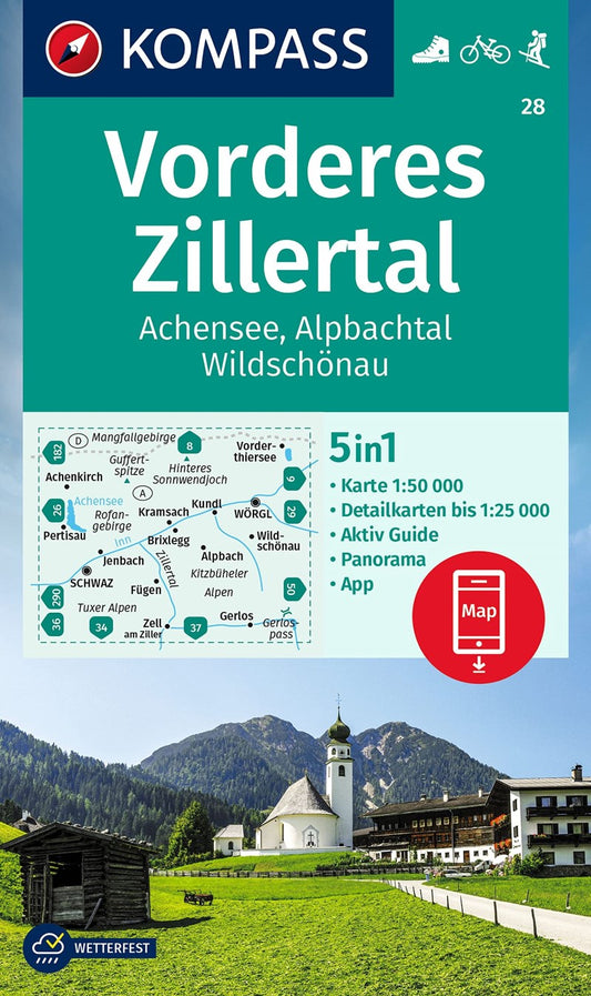 Vorderes Zillertal / Achensee / Alpbachtal / Wildschönau +AG