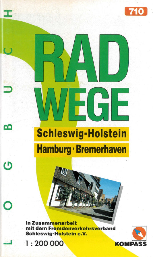 Schleswig, Holstein, Hamburg, Bremerhaven : Radwege 1:200,000 (#710)