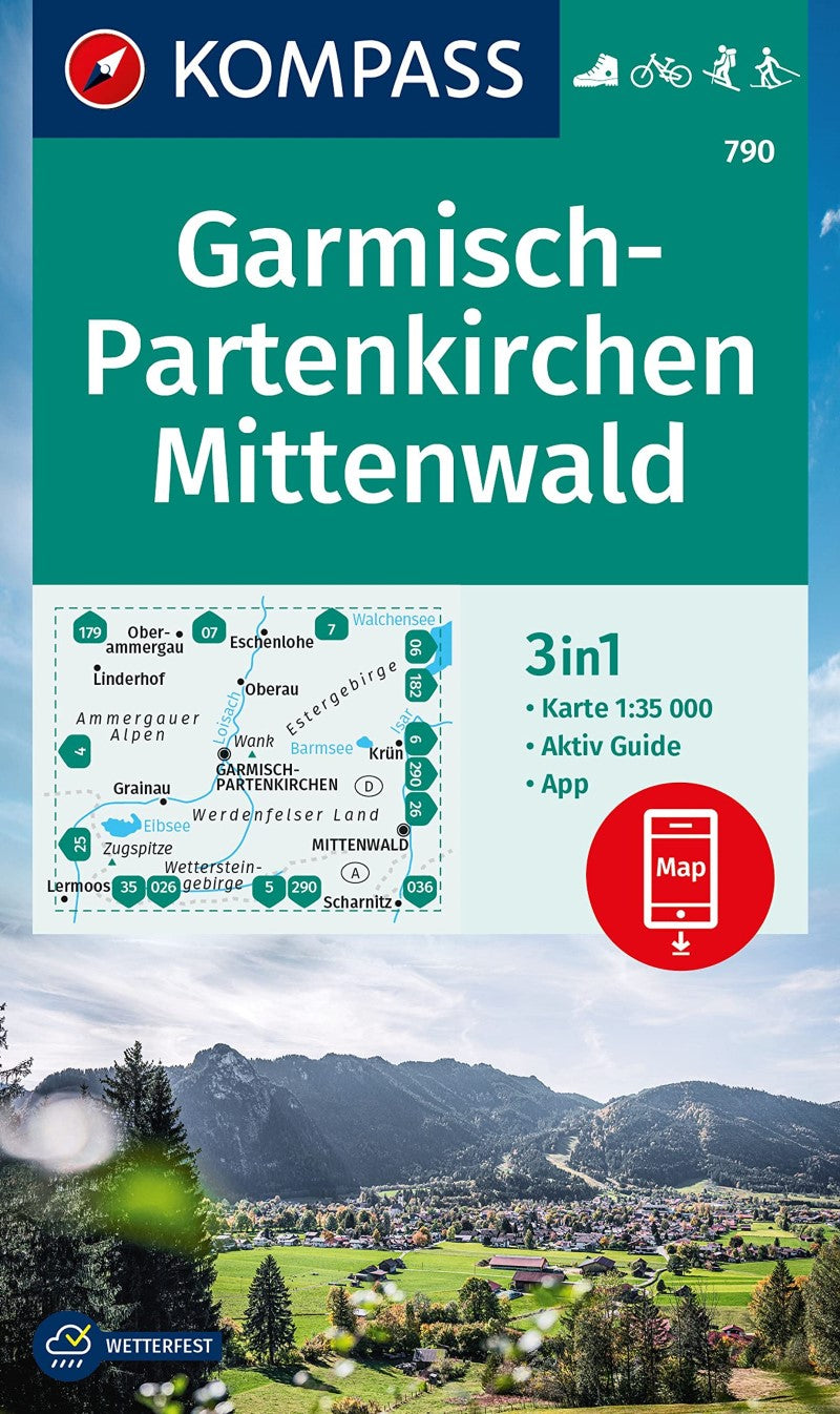 Garmisch-Partenkirchen / Mittenwald + Aktiv Guide #790