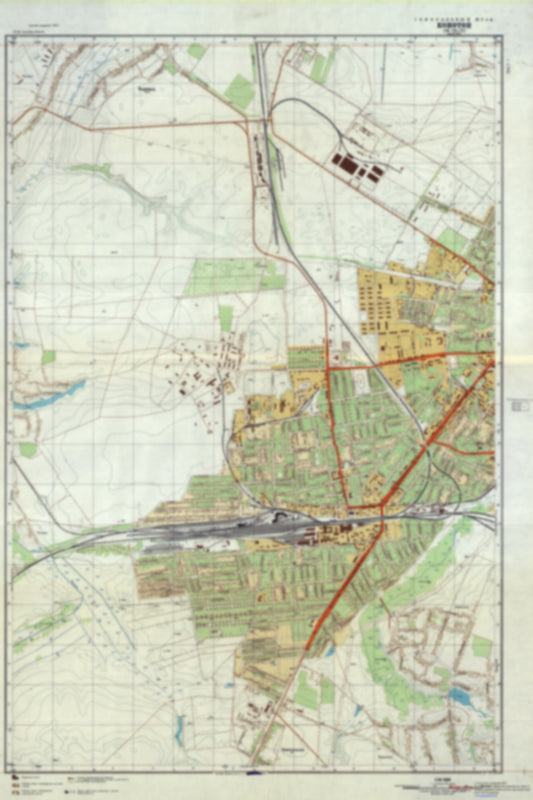 Konotop 1 (Ukraine) - Soviet Military City Plans