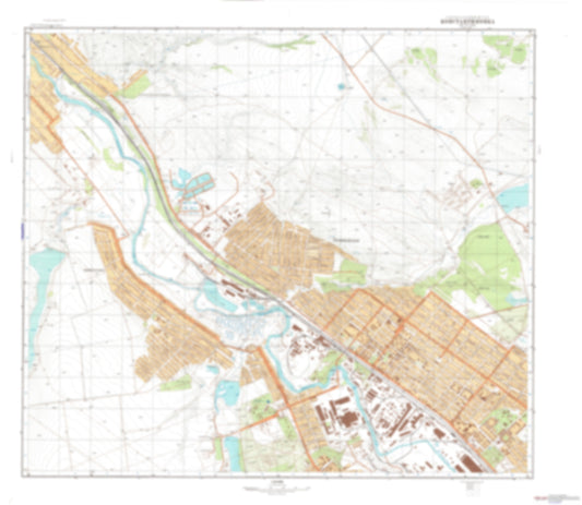 Konstantinovka 1 (Ukraine) - Soviet Military City Plans