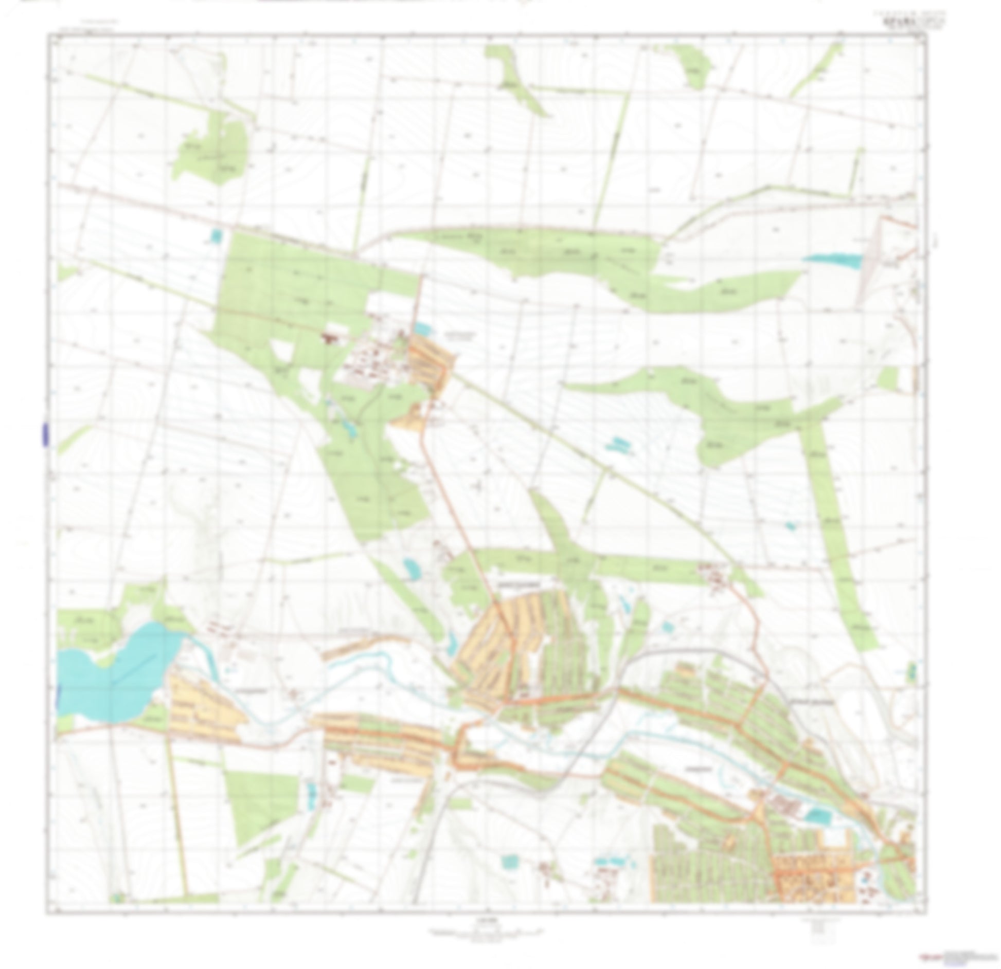 Kramatorsk 1 (Ukraine) - Soviet Military City Plans