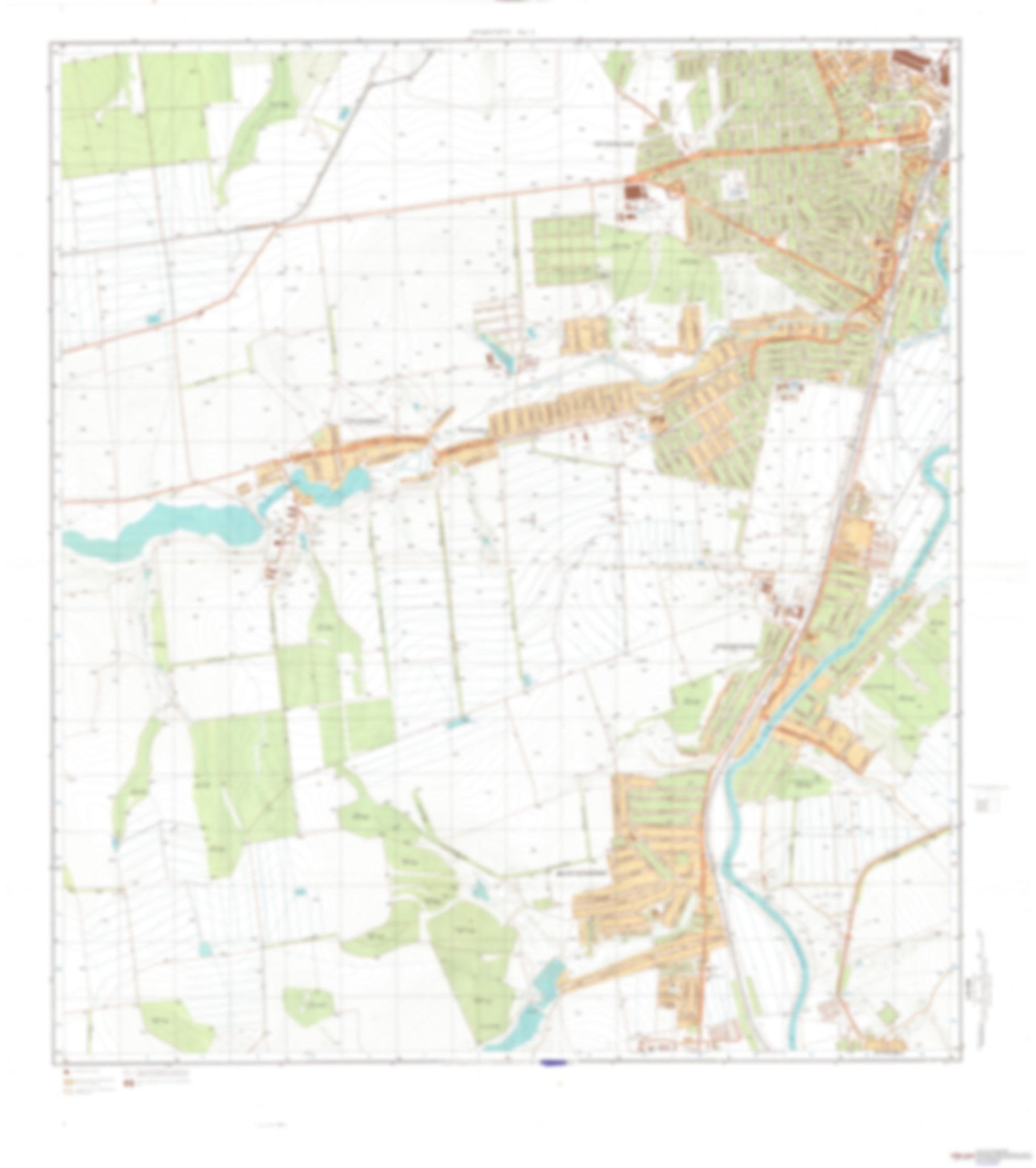 Kramatorsk 3 (Ukraine) - Soviet Military City Plans
