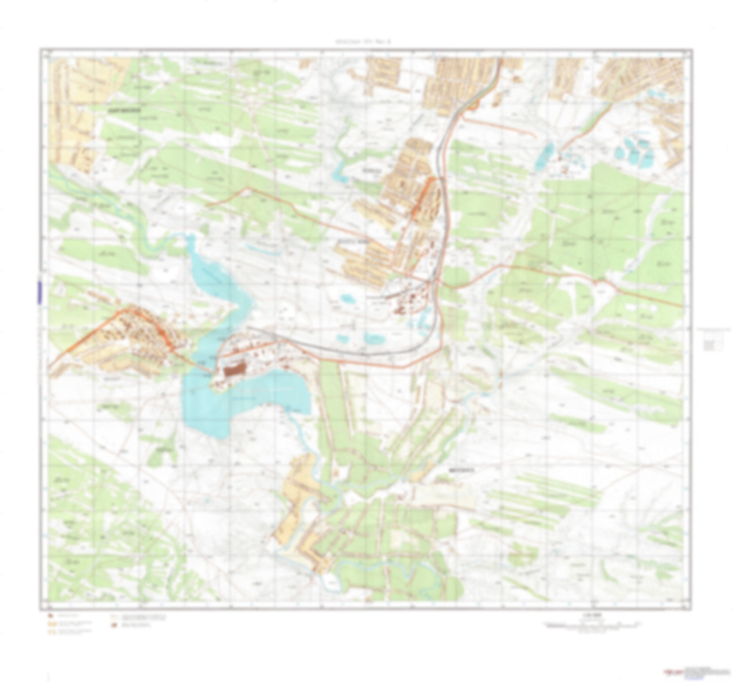 Krasnyi Luch 3 (Ukraine) - Soviet Military City Plans