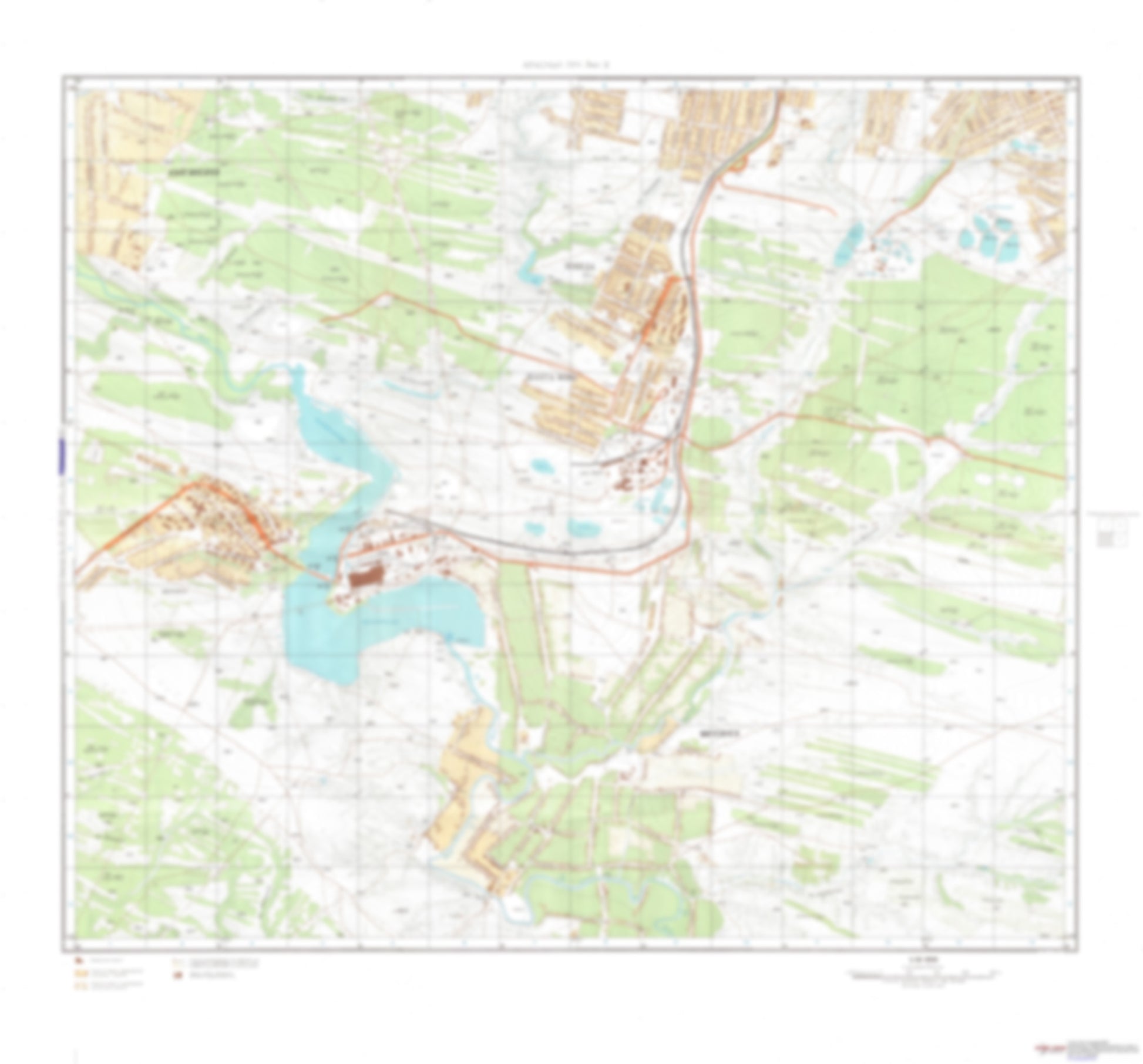 Krasnyi Luch 3 (Ukraine) - Soviet Military City Plans