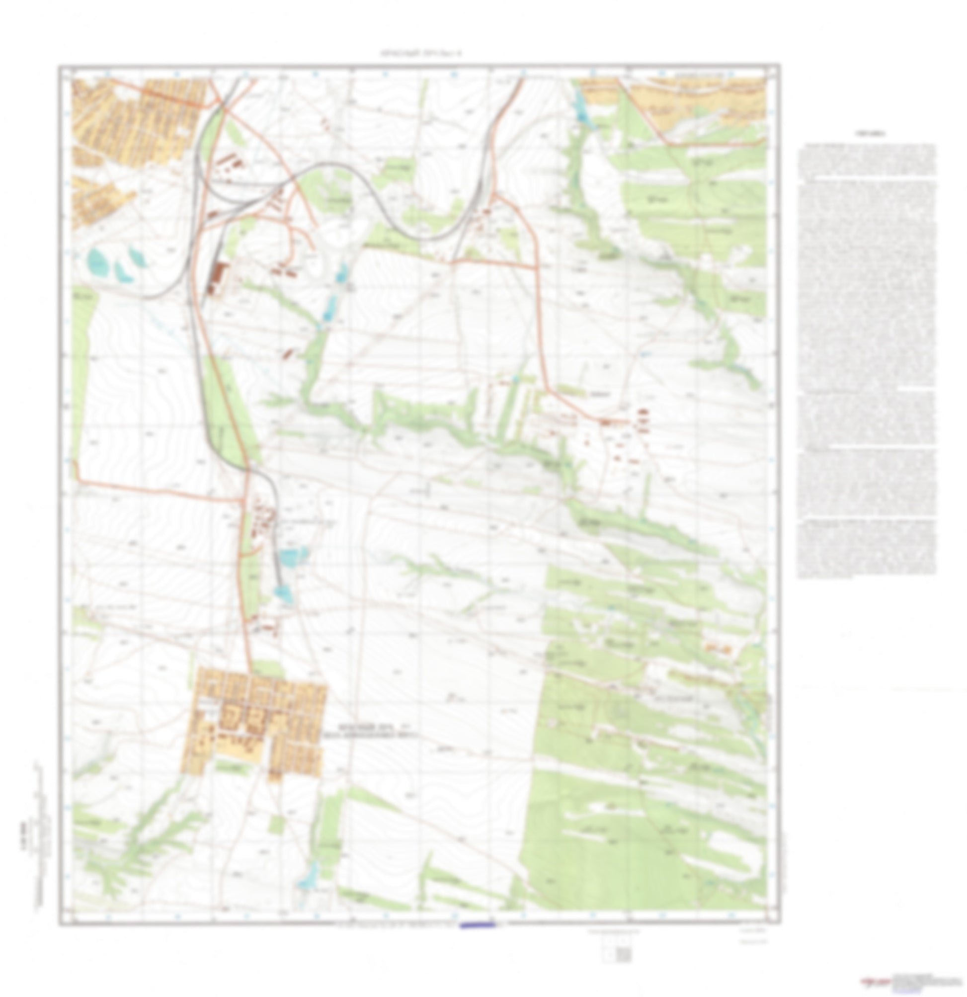Krasnyi Luch 4 (Ukraine) - Soviet Military City Plans