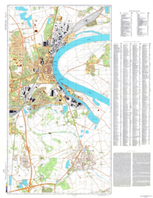 Krefeld 2 (Germany) - Soviet Military City Plans