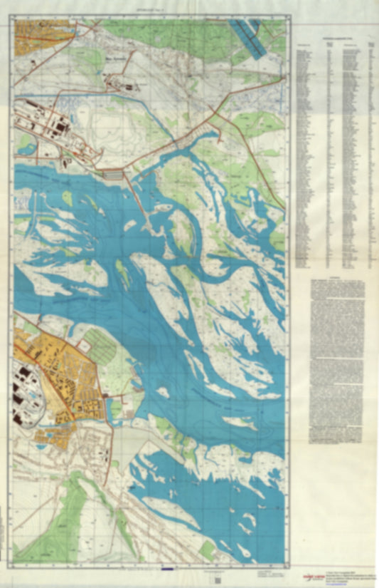 Kremenchug 4 (Ukraine) - Soviet Military City Plans