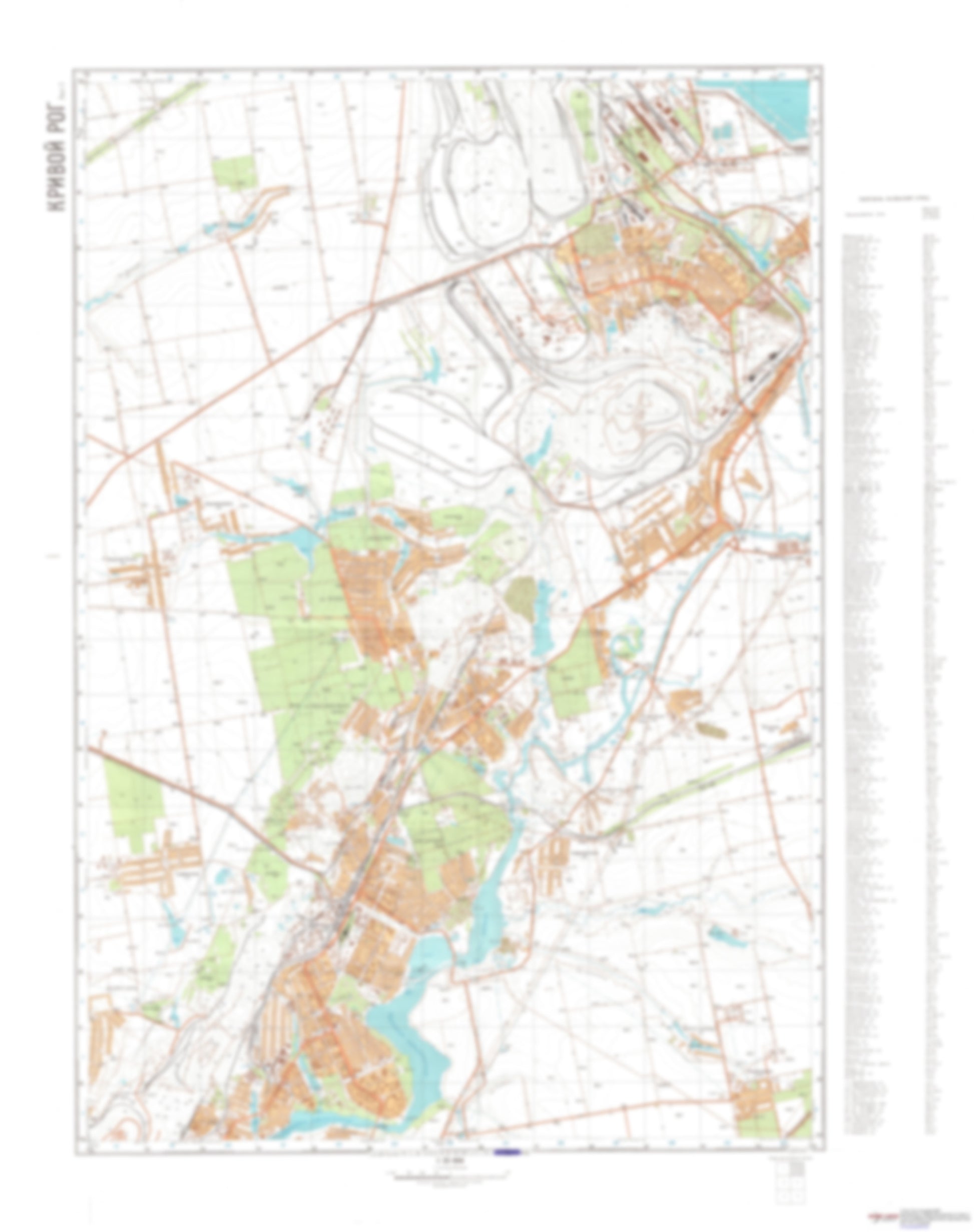 Krivoi Rog 2 (Ukraine) - Soviet Military City Plans