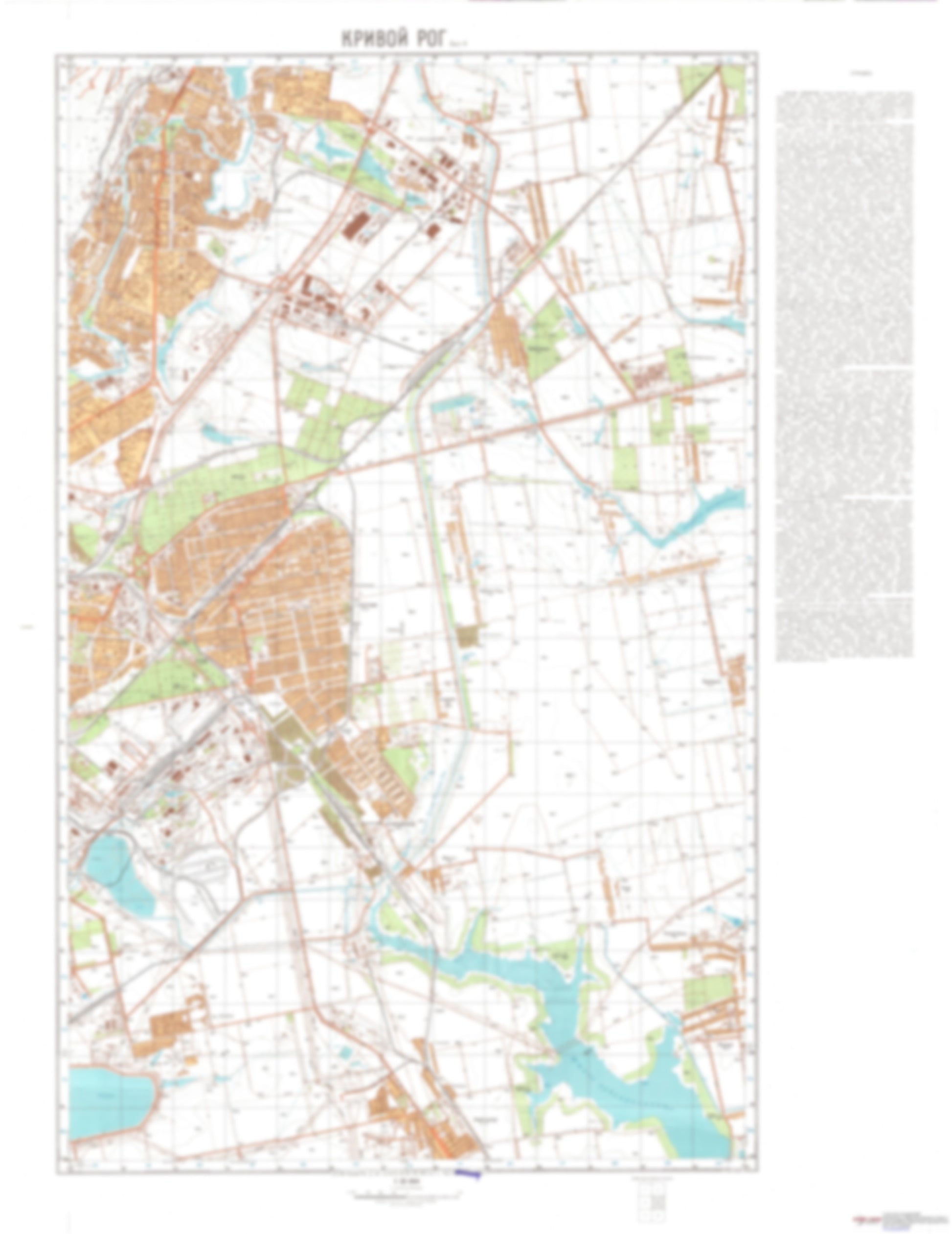 Krivoi Rog 4 (Ukraine) - Soviet Military City Plans