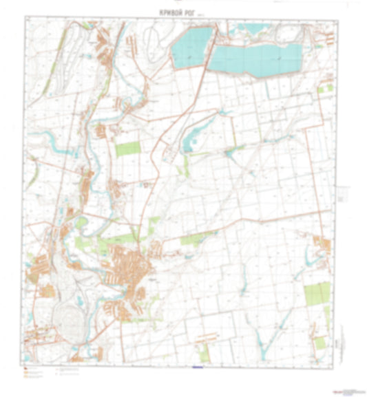 Krivoi Rog 5 (Ukraine) - Soviet Military City Plans