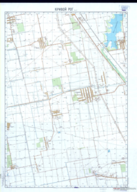 Krivoi Rog 6 (Ukraine) - Soviet Military City Plans