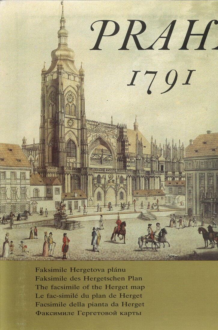 Praha 1791 : the facsimile of the Herget map