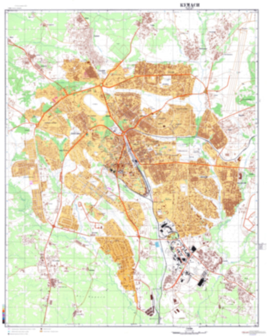 Kumasi 1 (Ghana) - Soviet Military City Plans
