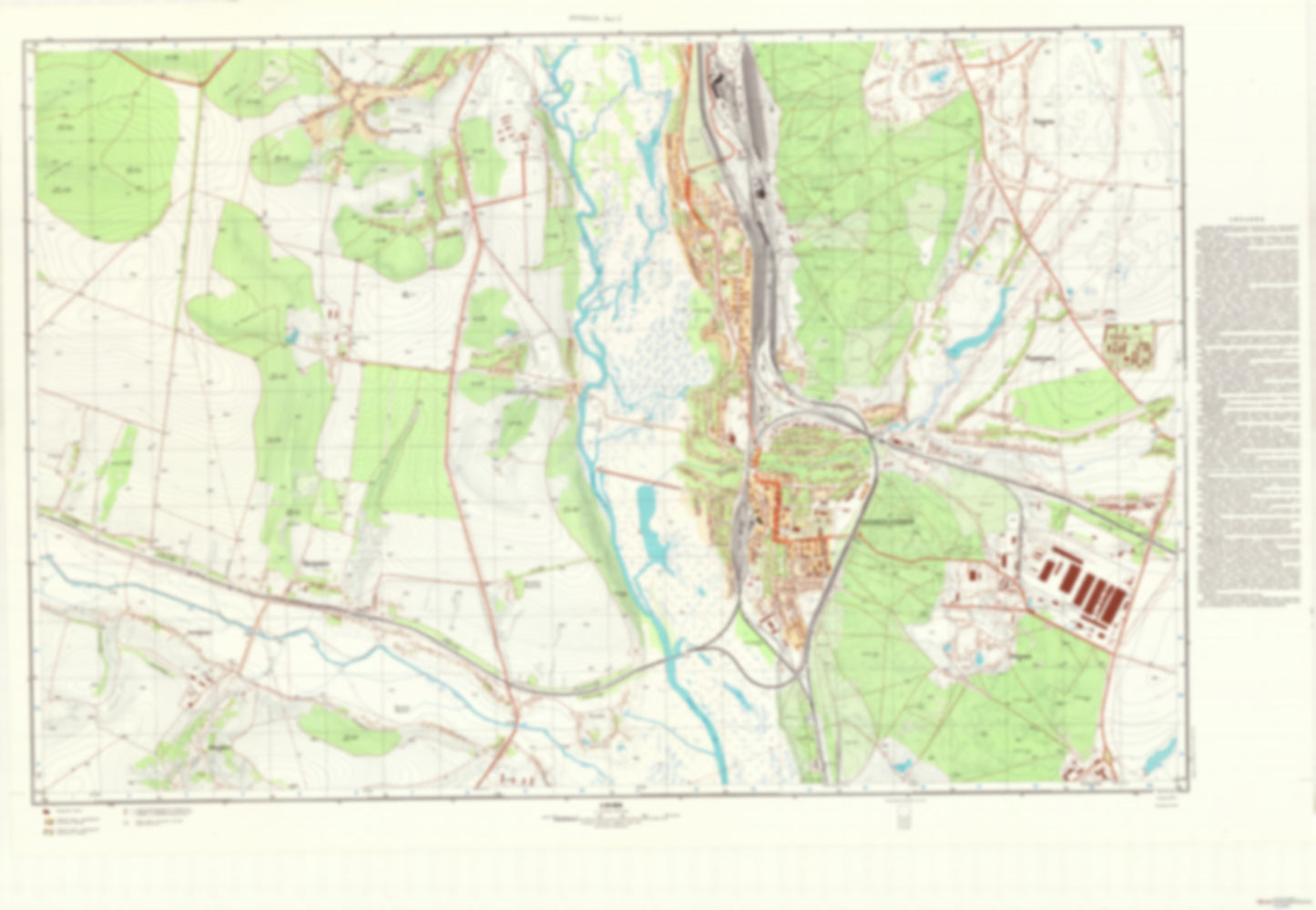 Kupiansk 2 (Ukraine) - Soviet Military City Plans