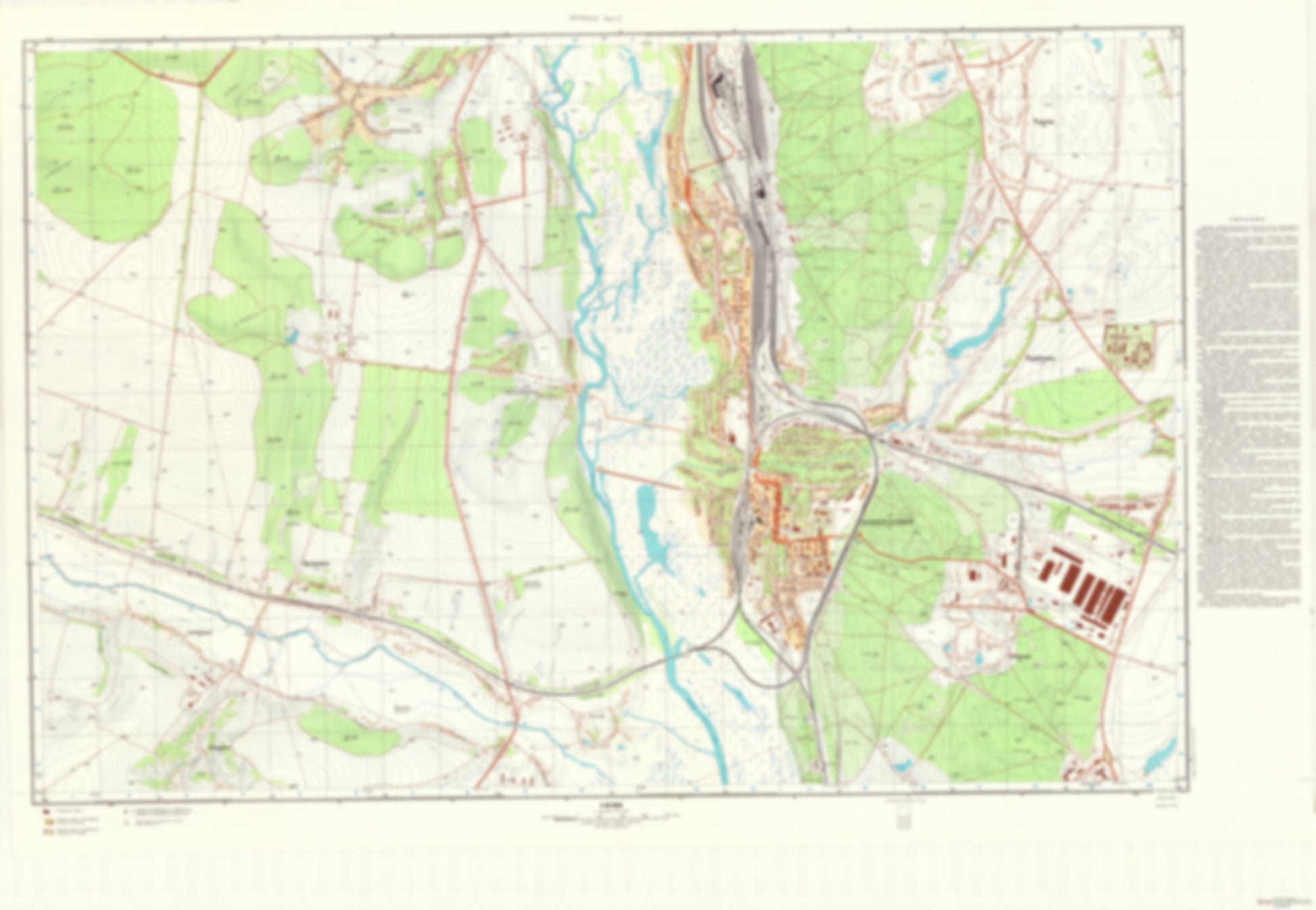 Kupiansk 2 (Ukraine) - Soviet Military City Plans
