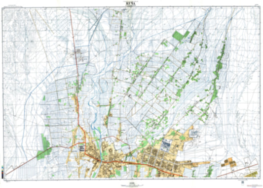 Kuqa 1 (China) - Soviet Military City Plans