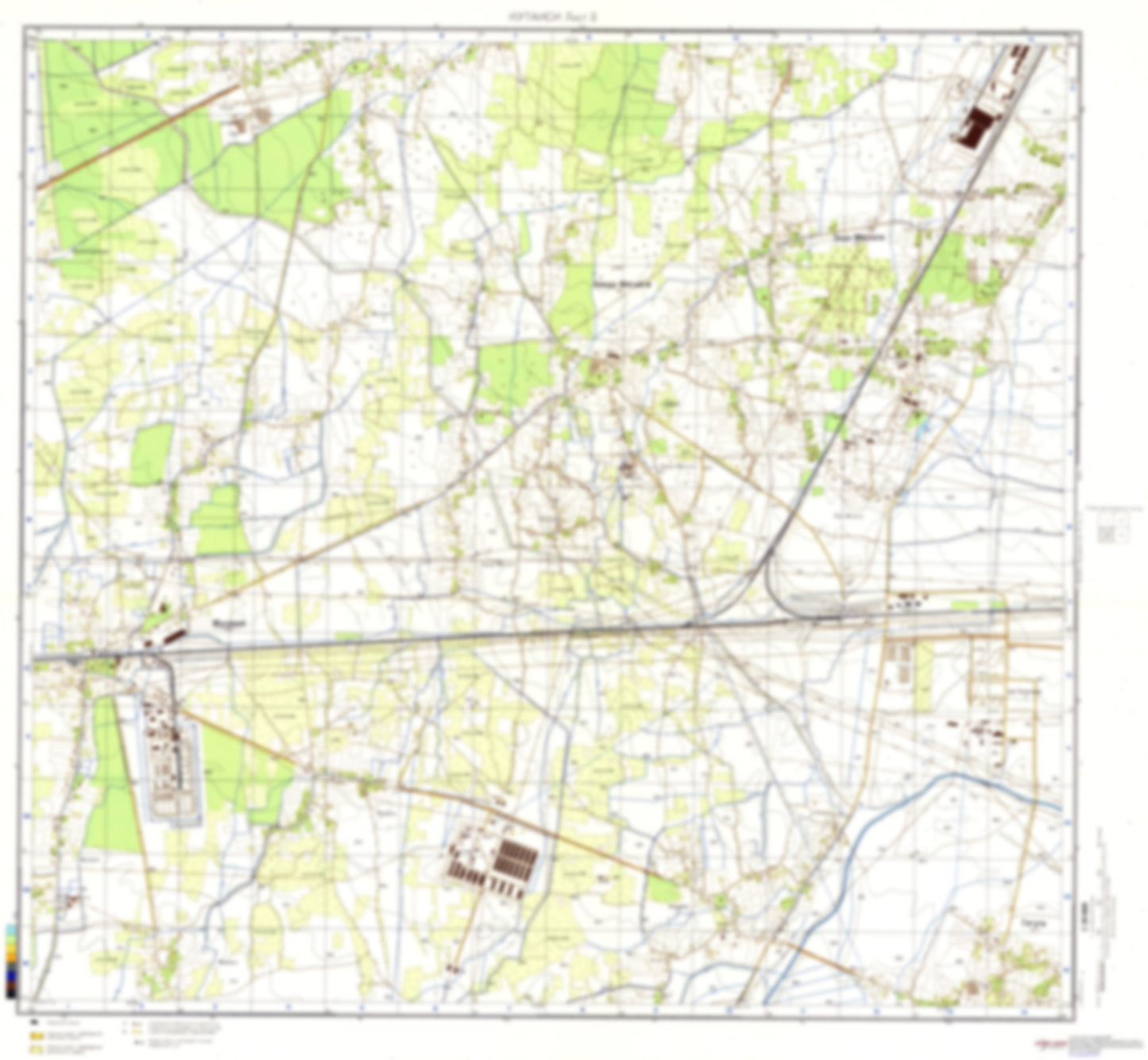 Kutaisi 3 (Georgia) - Soviet Military City Plans