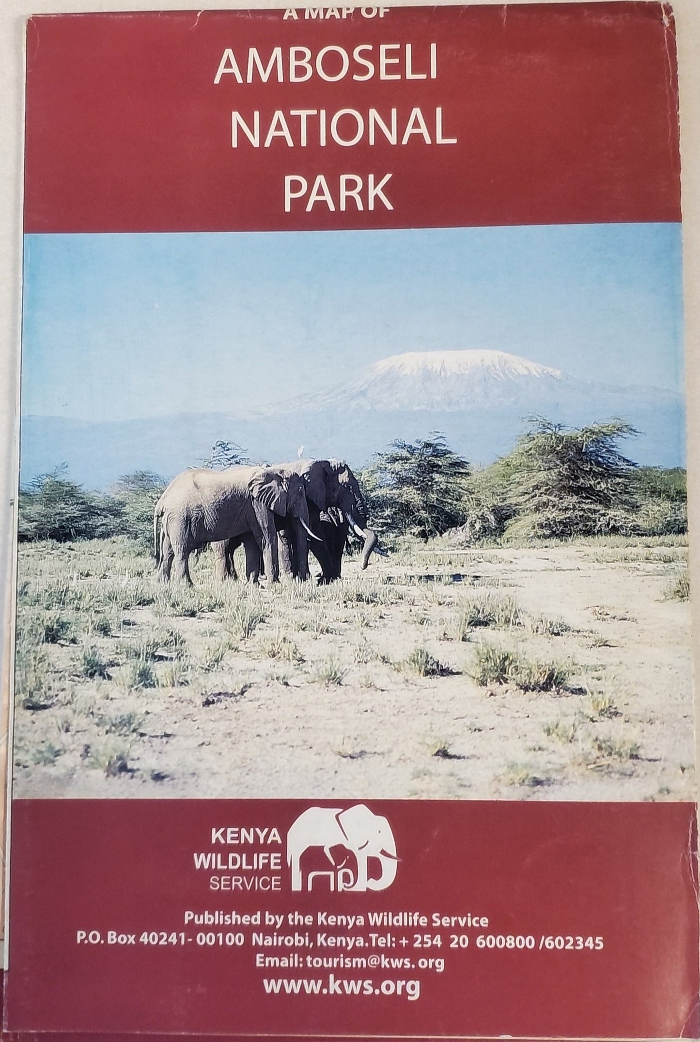 A Map of Amboseli National Park