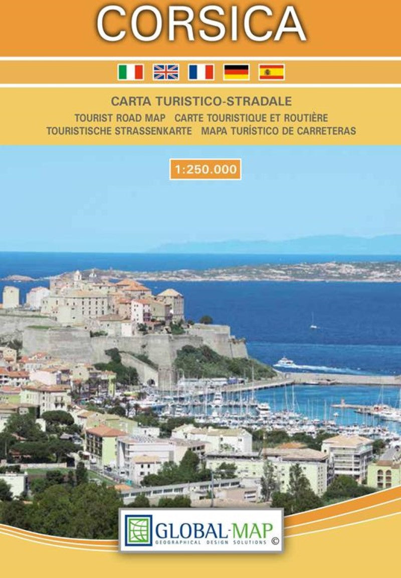 Corsica Travel Map