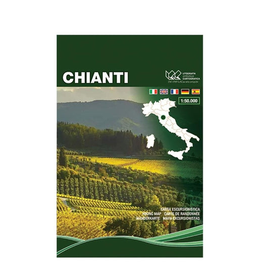 Chianti Region Hiking Map