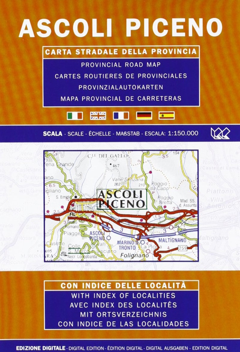 Ascoli Piceno Regional Map