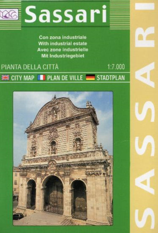 Sassari : pianta della citta : 1:7,000