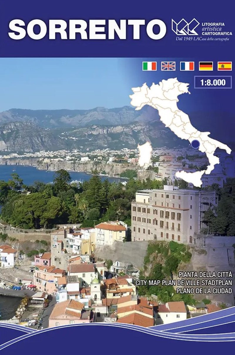 Sorrento : pianta della citta : 1:8,000