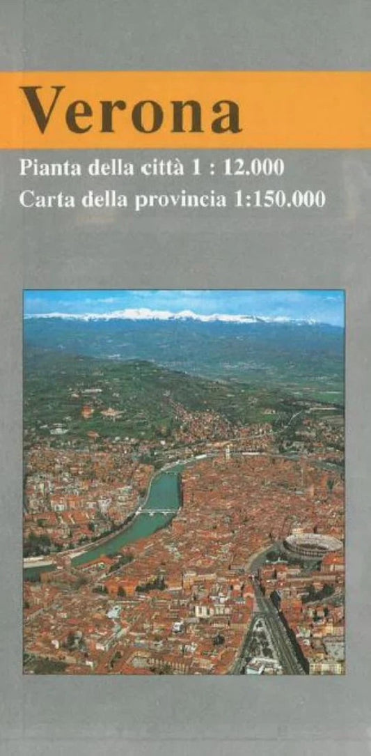 Verona : pianta della citta : 1:12.000 : carta della provincia 1:150.000