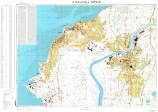 Lancaster, Morecambe (UK) - Soviet Military City Plans