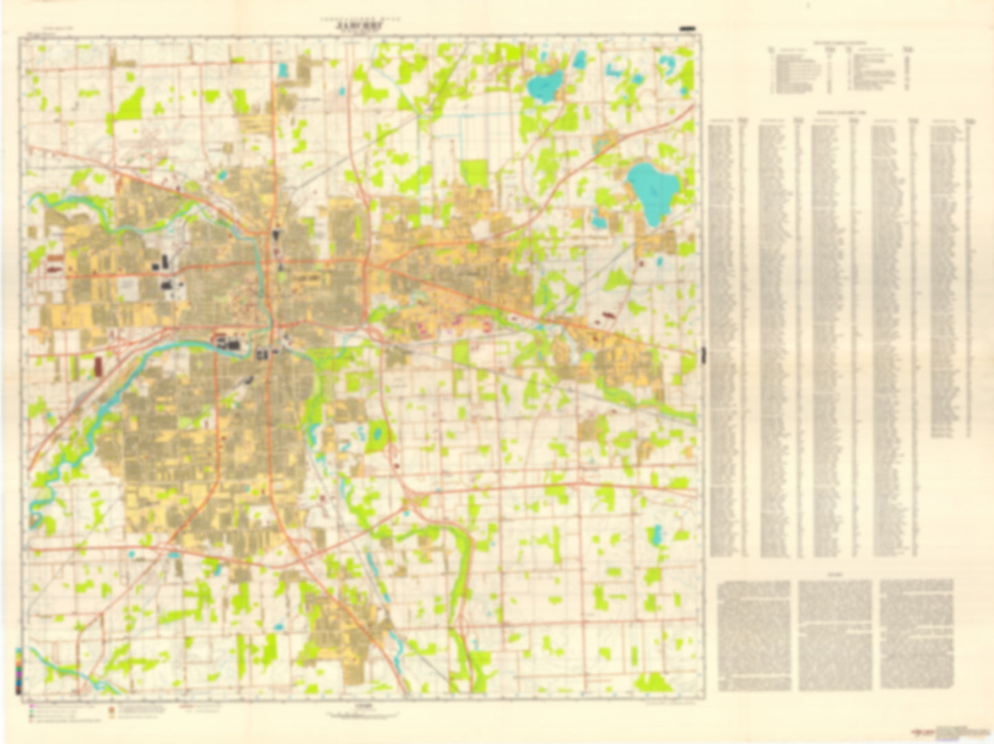 Lansing, MI (USA) - Soviet Military City Plans