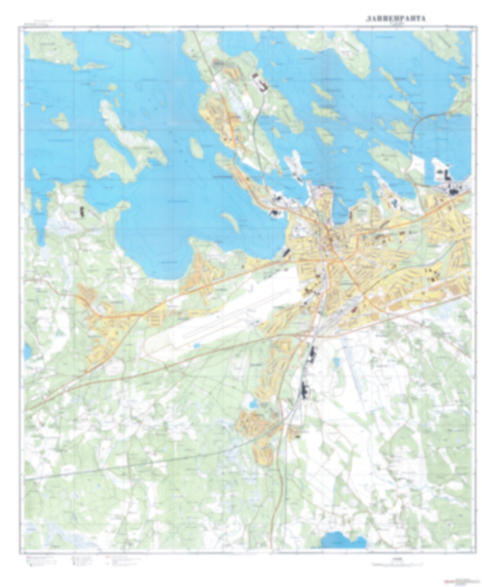 Lappeenranta (Finland) - Soviet Military City Plans