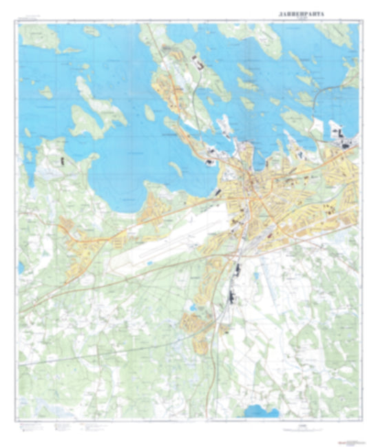Lappeenranta (Finland) - Soviet Military City Plans