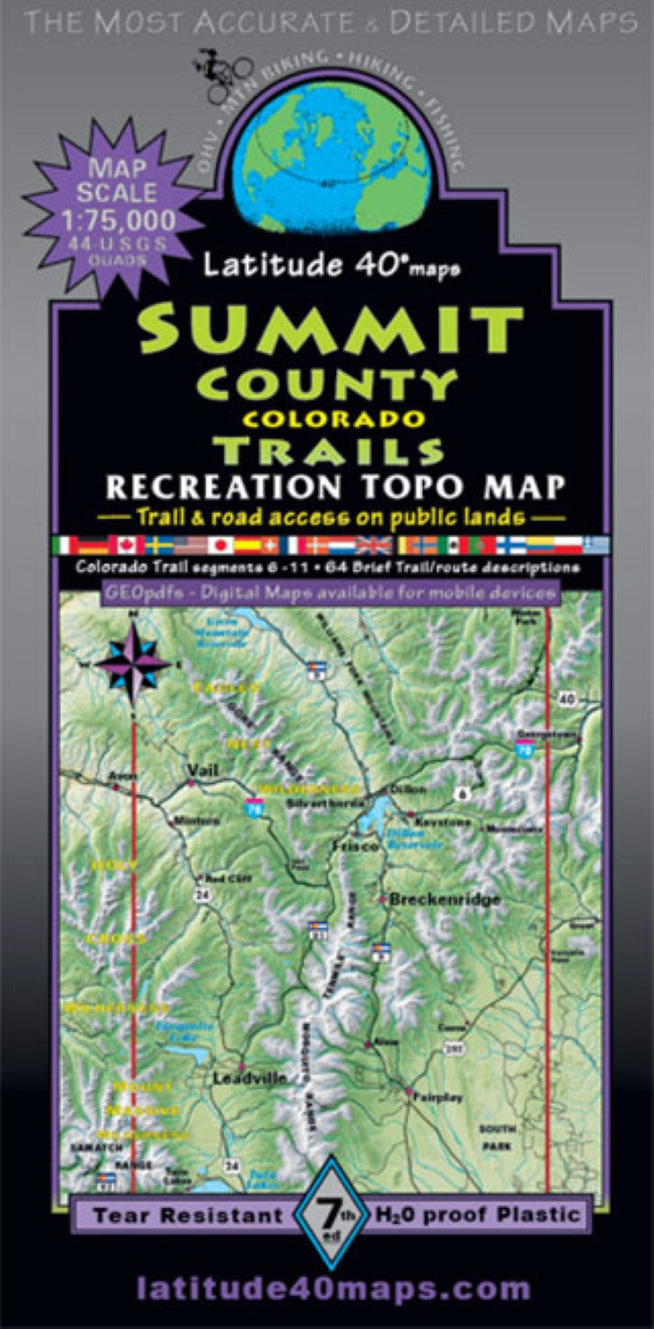 Summit County Trails Map