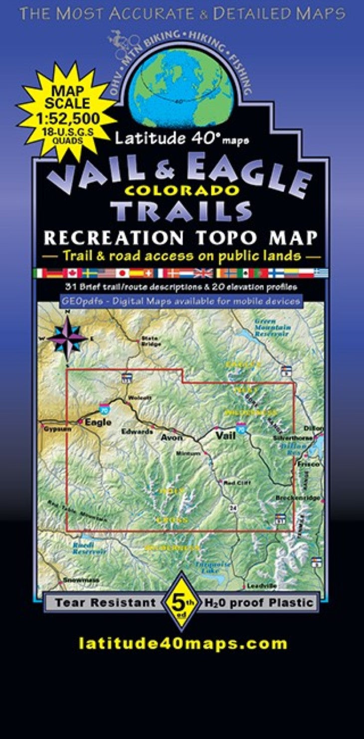 Vail and Eagle Trails Map