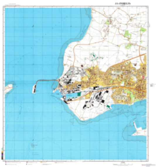 La Rochelle 1 (France) - Soviet Military City Plans