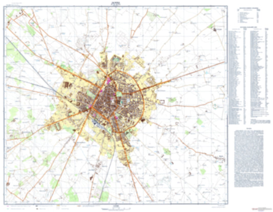 Lecce (Italy) - Soviet Military City Plans