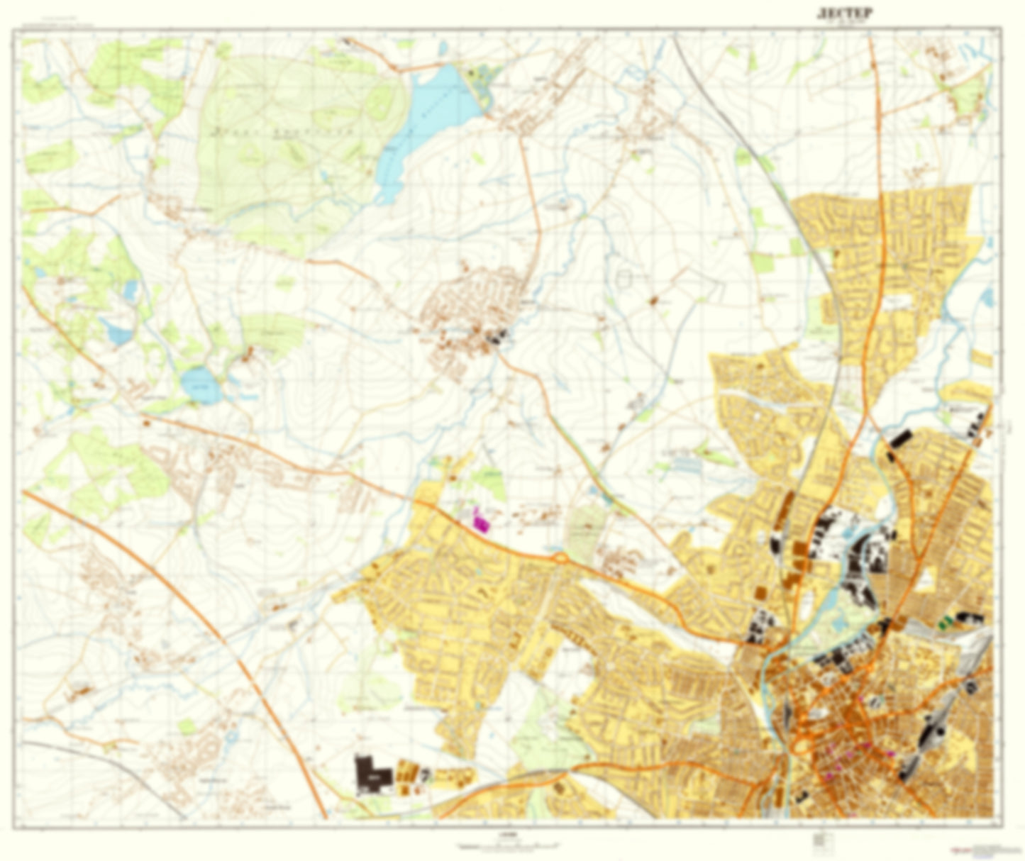 Leicester 1 (UK) - Soviet Military City Plans