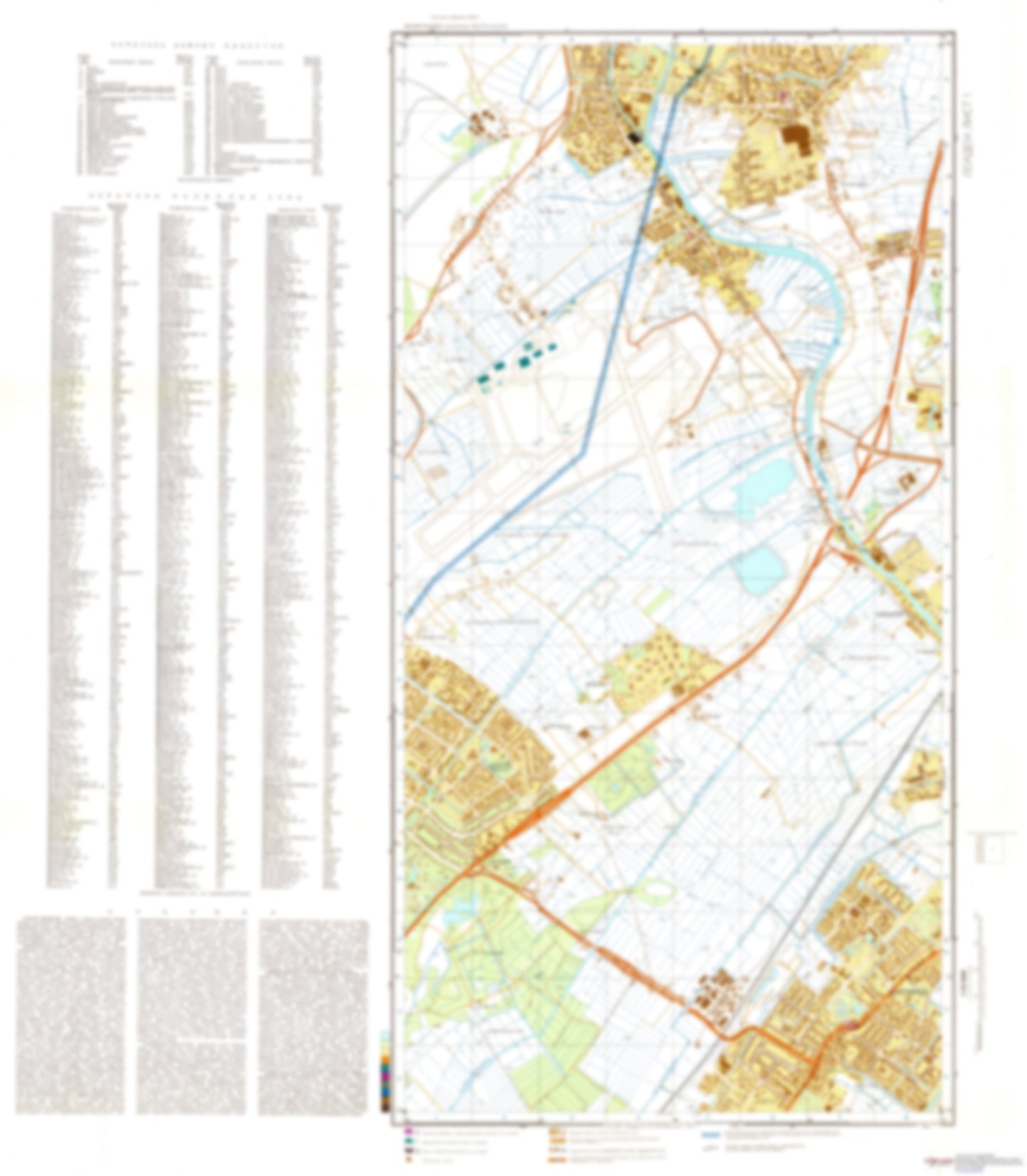 Leiden 1 (Netherlands) - Soviet Military City Plans