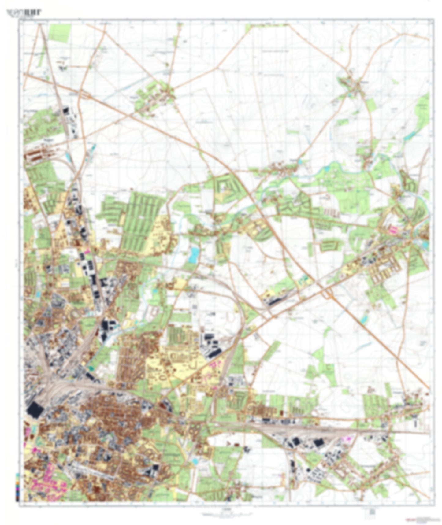 Leipzig 2 (Germany) - Soviet Military City Plans